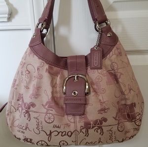 Coach Signature Horse and Carriage Maggie Hobo